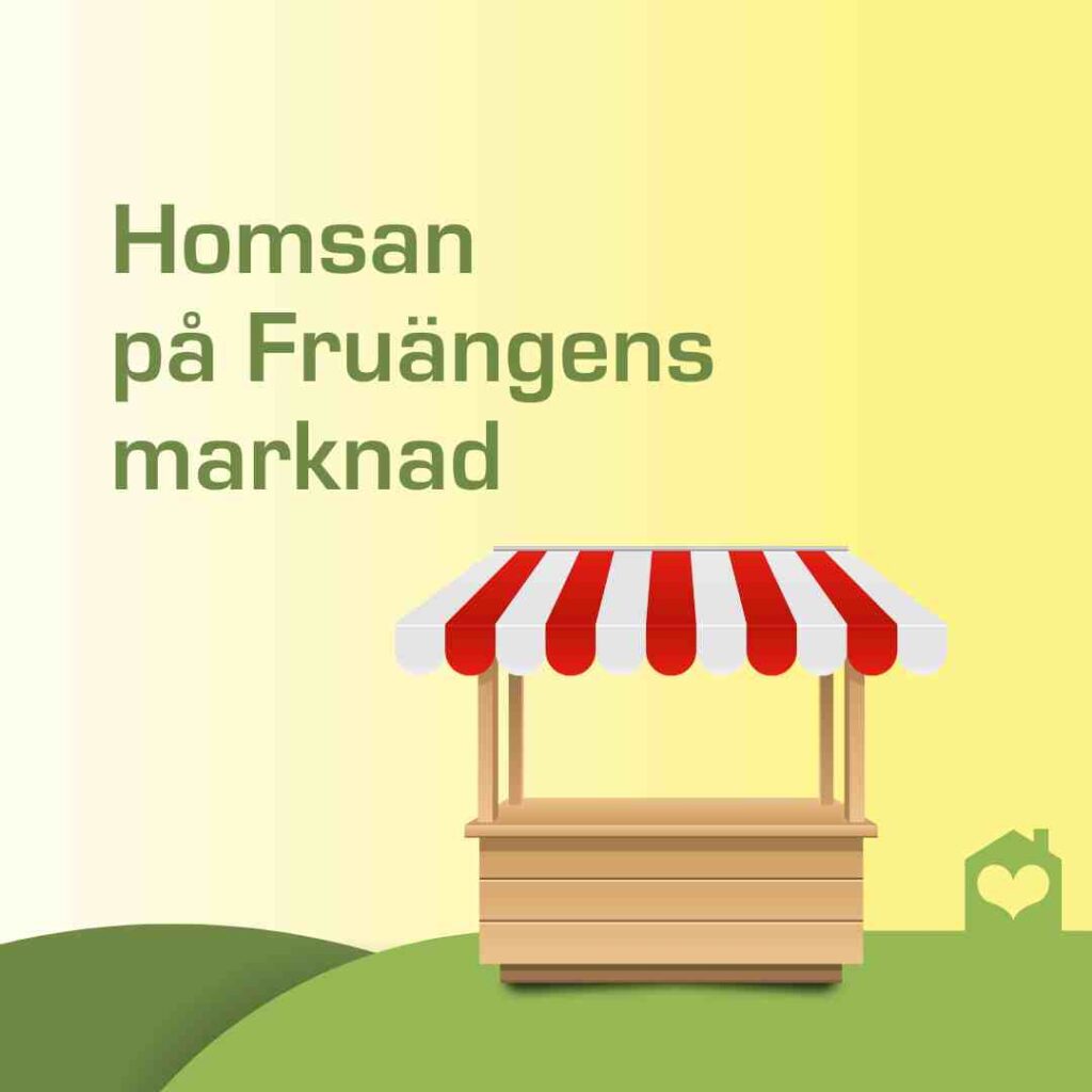 Flyer för Fruängens marknad